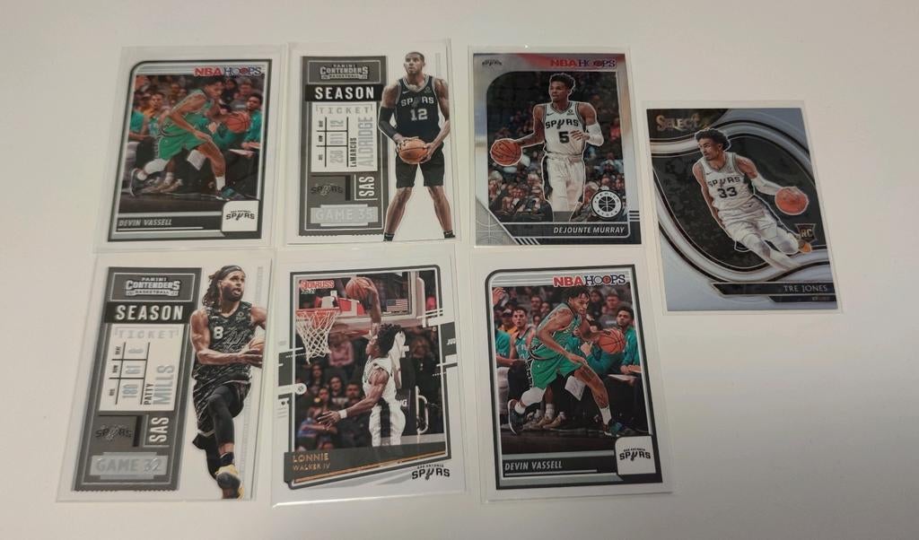 NBA basketbal kaarten - San Antonio Spurs, Ophalen of Verzenden