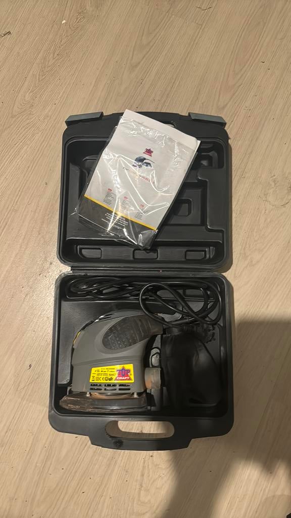 Schuurmachine, Doe-het-zelf en Verbouw, Gereedschap | Schuurmachines, Ophalen of Verzenden, Zo goed als nieuw, Minder dan 600 watt