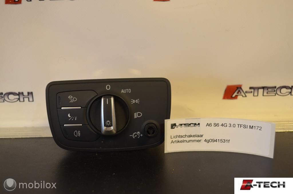 Lichtschakelaar Audi A6 C7 S6 ('11-'18) 4g0941531f M172, Audi, Gebruikt, Audi, Ophalen of Verzenden