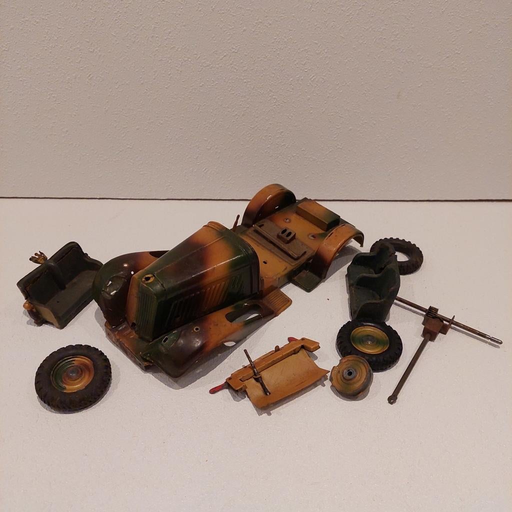 Hausser-elastolin wagen Kübelwagen, Ophalen of Verzenden