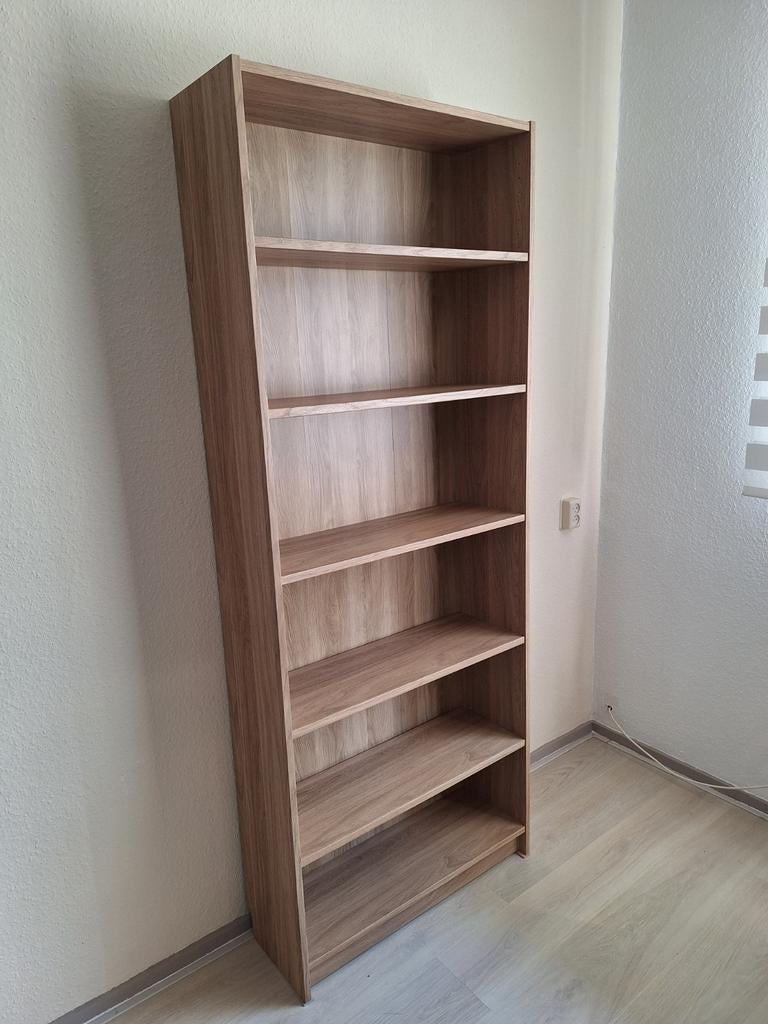 Ikea Billy Boekenkast Eikenpatroon, Ophalen, Met plank(en), Modern, functioneel, 200 cm of meer