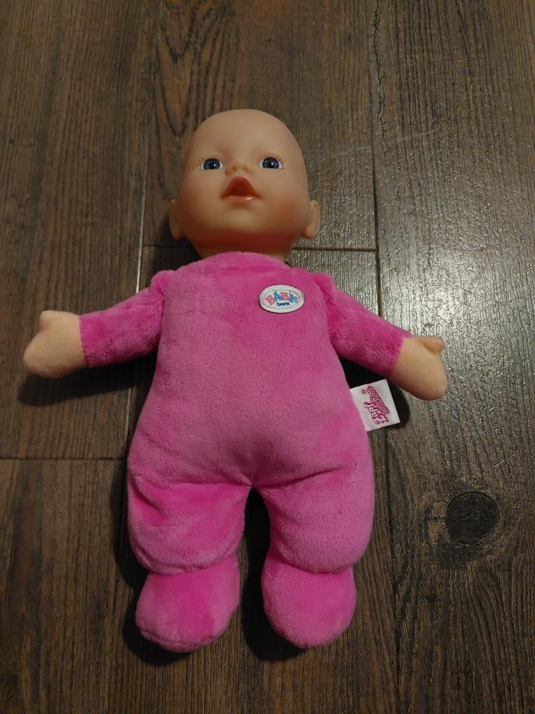 Baby Born Pop - First Love - zacht - roze, Ophalen of Verzenden, Zo goed als nieuw, Babypop