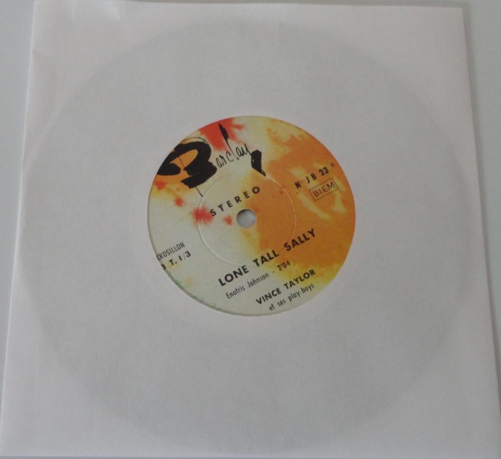 Vince Taylor > Lone tail Sally, Gebruikt, 7 inch, Single, Ophalen of Verzenden