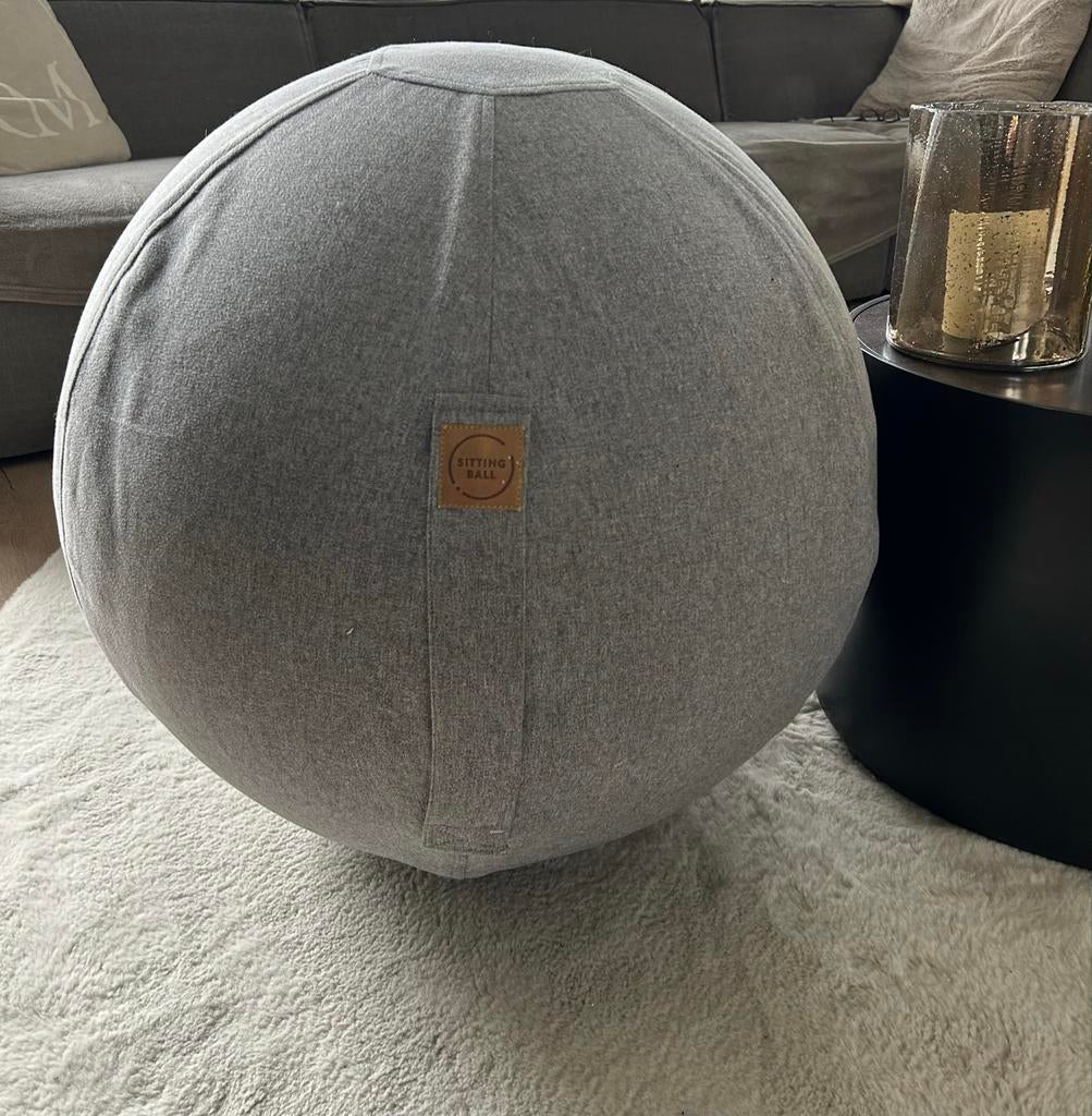 Sitting Ball - Ergonomische Zitbal/Fitnessbal, Ophalen of Verzenden, Zo goed als nieuw, Buik, Fitnessbal