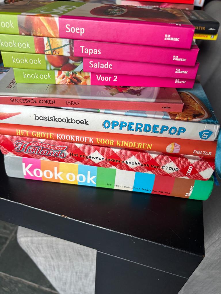 (Kinder)kookboeken, Boeken, Kookboeken, Ophalen, Zo goed als nieuw, Overige gebieden
