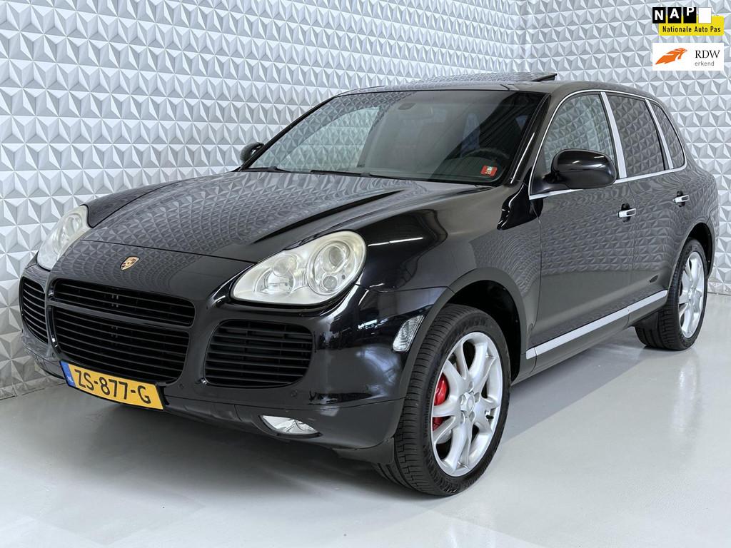 Porsche Cayenne 4.5 Turbo YOUNGTIMER incl. BTW! (2003), Auto's, Porsche, Automaat, Cayenne, Gebruikt, Zwart