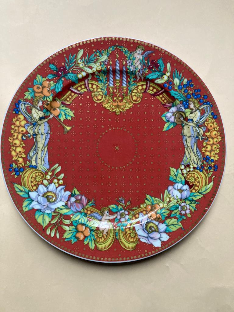 Versace,  Rosenthal bord 30 cm., Ophalen of Verzenden