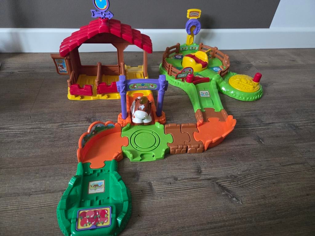 VTech Zoef Zoef paardenmanege, Ophalen of Verzenden, Gebruikt, 2 tot 4 jaar