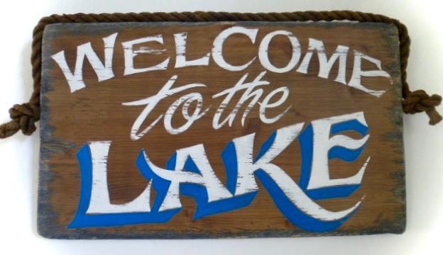 Houten bord / Beach House / strand / watersport / Ibiza /zee, Hout, DeKameraadschap, Dj.kammeraat@telfort.nl, Met ophangsysteem