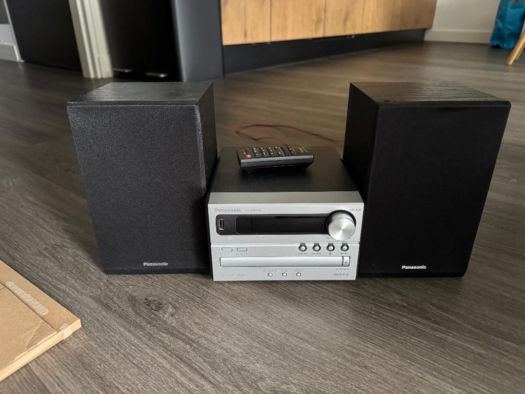 Panasonic SA-PM250 - Radio, Ophalen, Zo goed als nieuw, Radio, Met cd-speler