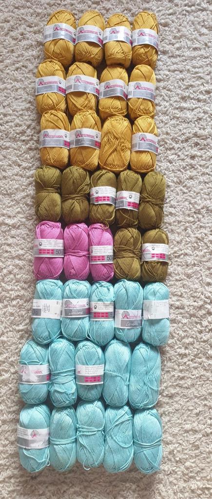 Austermann Limone premium katoen, Ophalen of Verzenden, Zo goed als nieuw, Breien of Haken, Wol of Garen