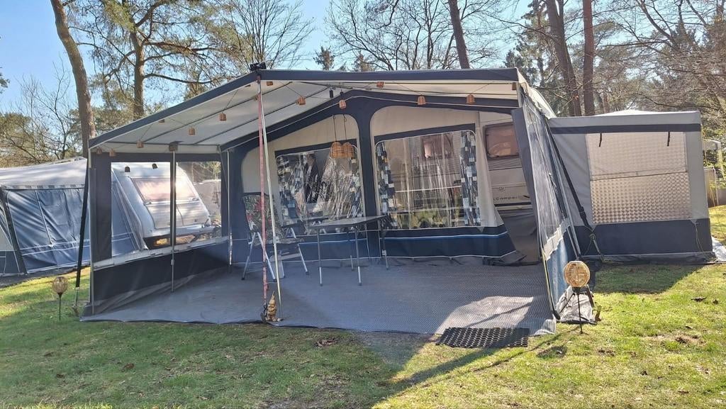 Dorema uitbouw maat 11 grijs, Caravans en Kamperen, Voortenten en Luifels, Ophalen, Zo goed als nieuw
