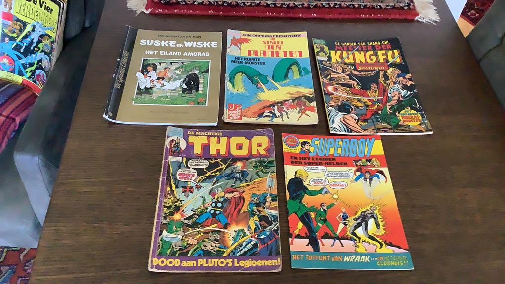 Diverse strips, Ophalen of Verzenden, Zo goed als nieuw