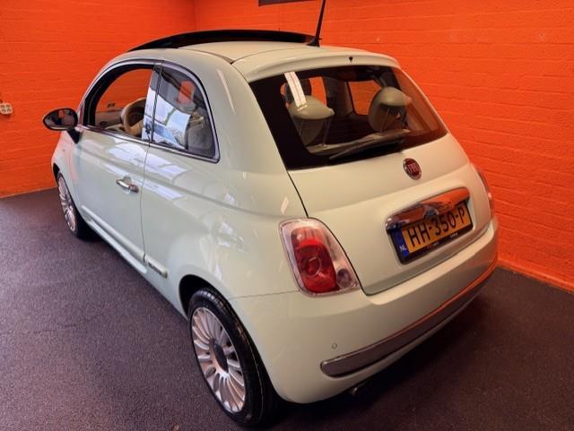 Fiat 500 0.9 TWINAIR / LOUNGE / PANORAMA-SCHUIFDAK!, Auto's, Voorwielaandrijving, Stof, Gebruikt, Parkeersensor
