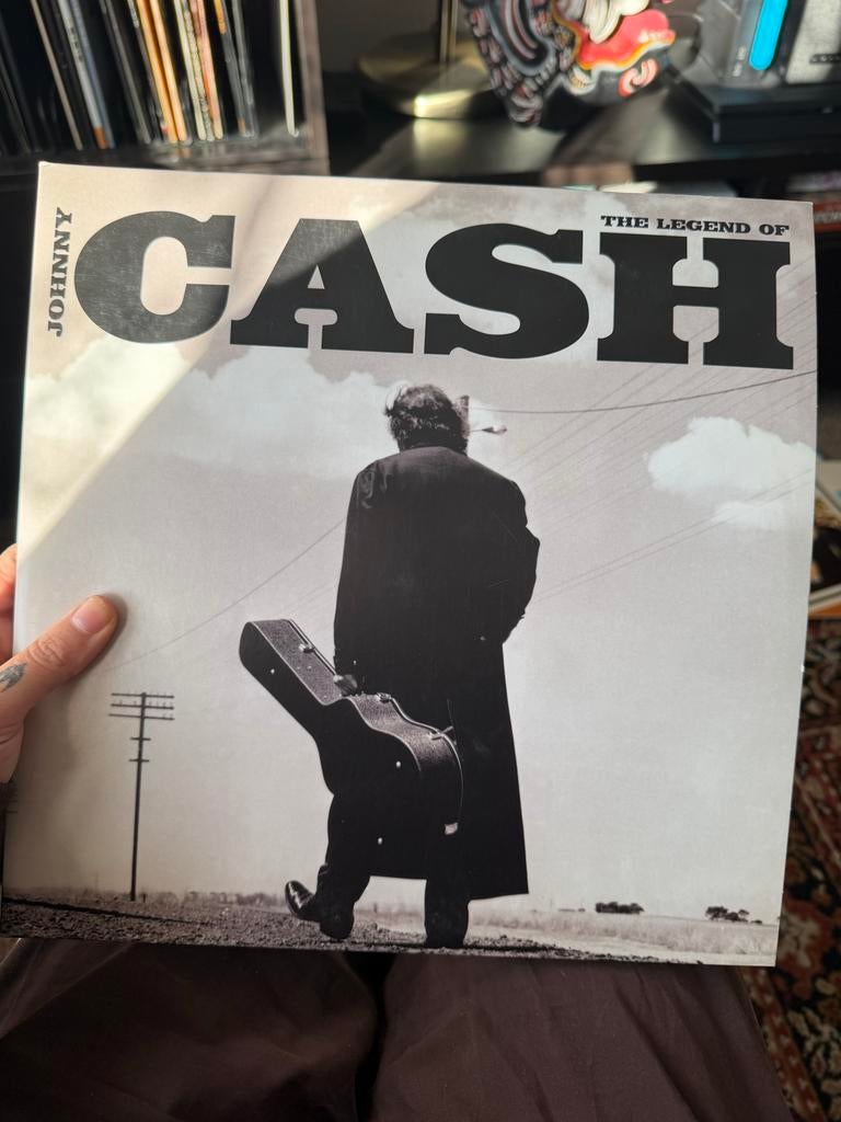 Johnny Cash - The Legend Of Johnny Cash LP Vinyl, Ophalen, 1980 tot 2000, Gebruikt, 12 inch