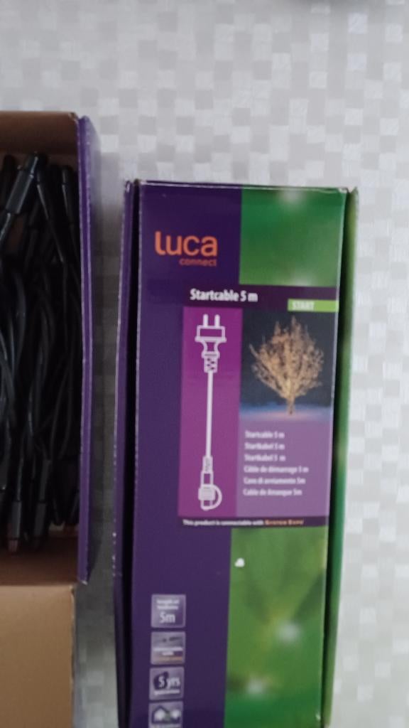Feestverlichting, Tuin en Terras, Buitenverlichting, Overige typen, Minder dan 50 watt, Netvoeding, Ophalen of Verzenden