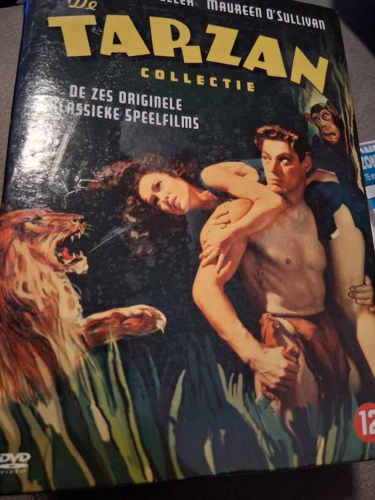 De Tarzan Collectie - Zes Originele Klassieke Speelfilmsnieu, Vanaf 12 jaar, Ophalen of Verzenden, Gebruikt, Boxset