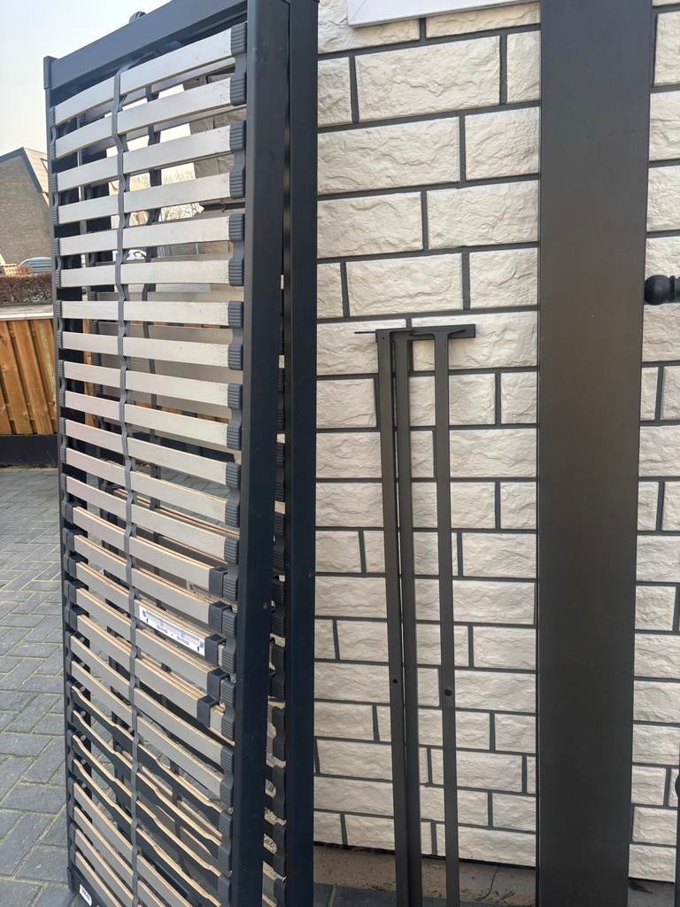 slaapkamerbed, Ophalen, Gebruikt, 90 cm, Zwart