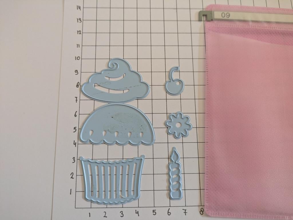 Marianne design stansmal cupcake mal, Ophalen of Verzenden, Zo goed als nieuw, Overige thema's, Pons of Mal