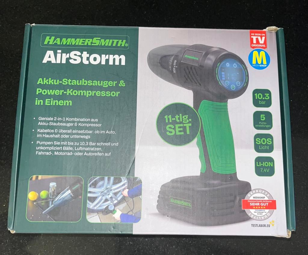 Hammersmith elektrische luchtpomp nieuw in doos te koop!!, Ophalen, Zo goed als nieuw