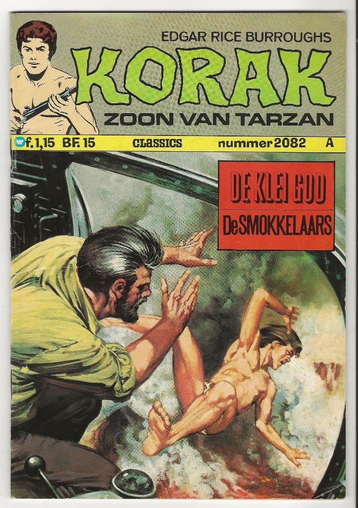 Korak, Zoon van Tarzan nr. 2082, 1e druk uit 1974, Boeken, Strips | Comics, Overige gebieden, Zo goed als nieuw, Ophalen, Eén comic