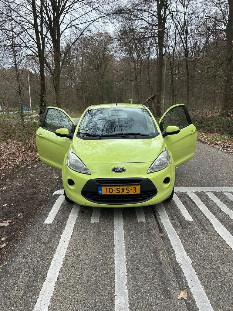 Ford Ka 1.2 69pk 2012 Groen, Auto's, Ford, Particulier, Ka, ABS, Airbags, Airconditioning, Elektrische buitenspiegels, Elektrische ramen