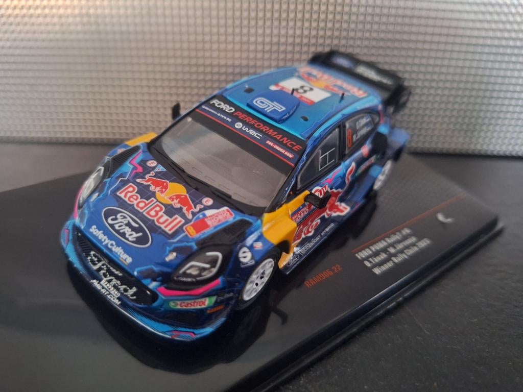 Ford Puma #8 Rally Chile 2023 Schaal 1:43, Overige merken, IXO, IXO, Nieuw