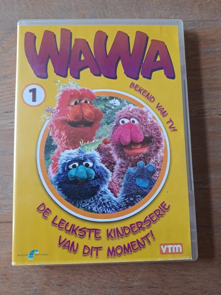 dvd, WaWa - De Leukste Kinderserie van Dit Moment!, Alle leeftijden, Poppen, Ophalen of Verzenden, Zo goed als nieuw