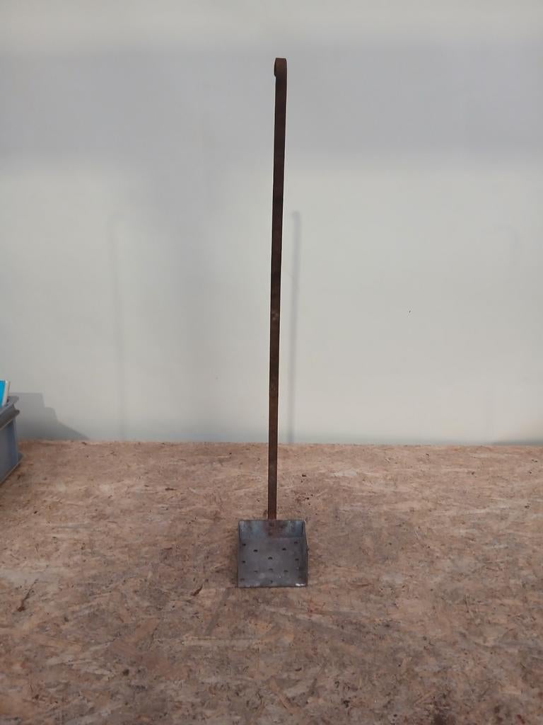 Antieke kolenschep / as schep putjes schep putjeschepper, Ophalen, Gebruikt, Overige soorten, Onbekend