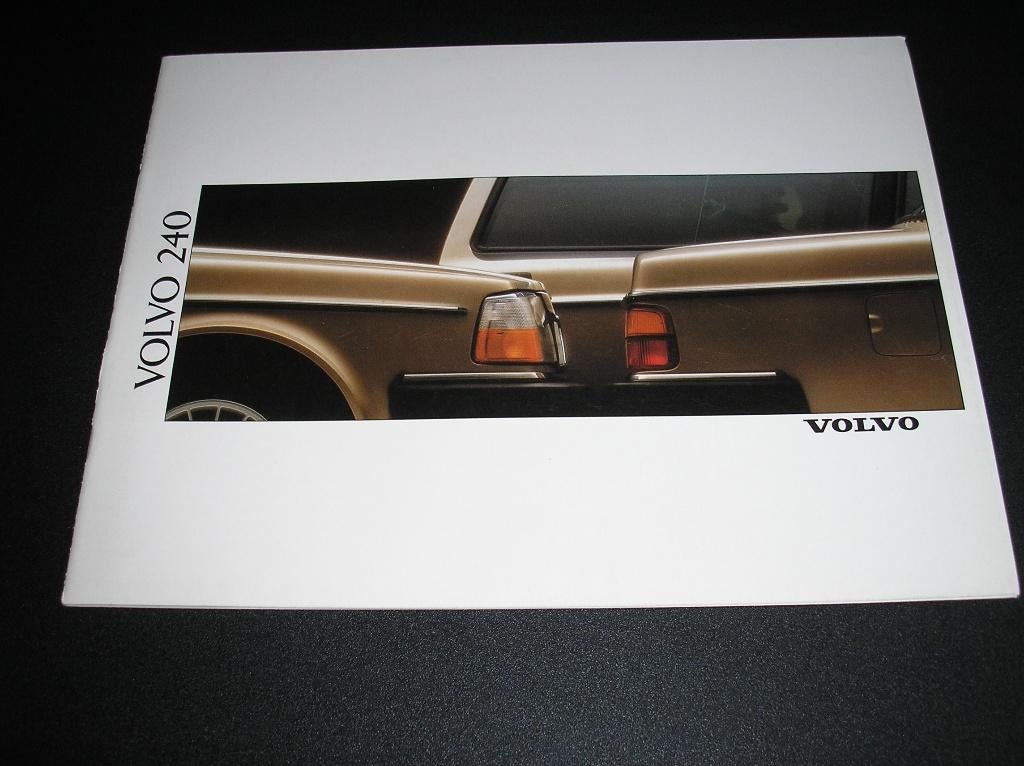 Volvo 240, 1989/1990, Boeken, Ophalen of Verzenden, Zo goed als nieuw, Volvo