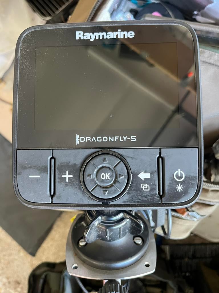 Raymarine dragonfly pro 5, Ophalen of Verzenden, Zo goed als nieuw, Kaartplotter of Fish Finder