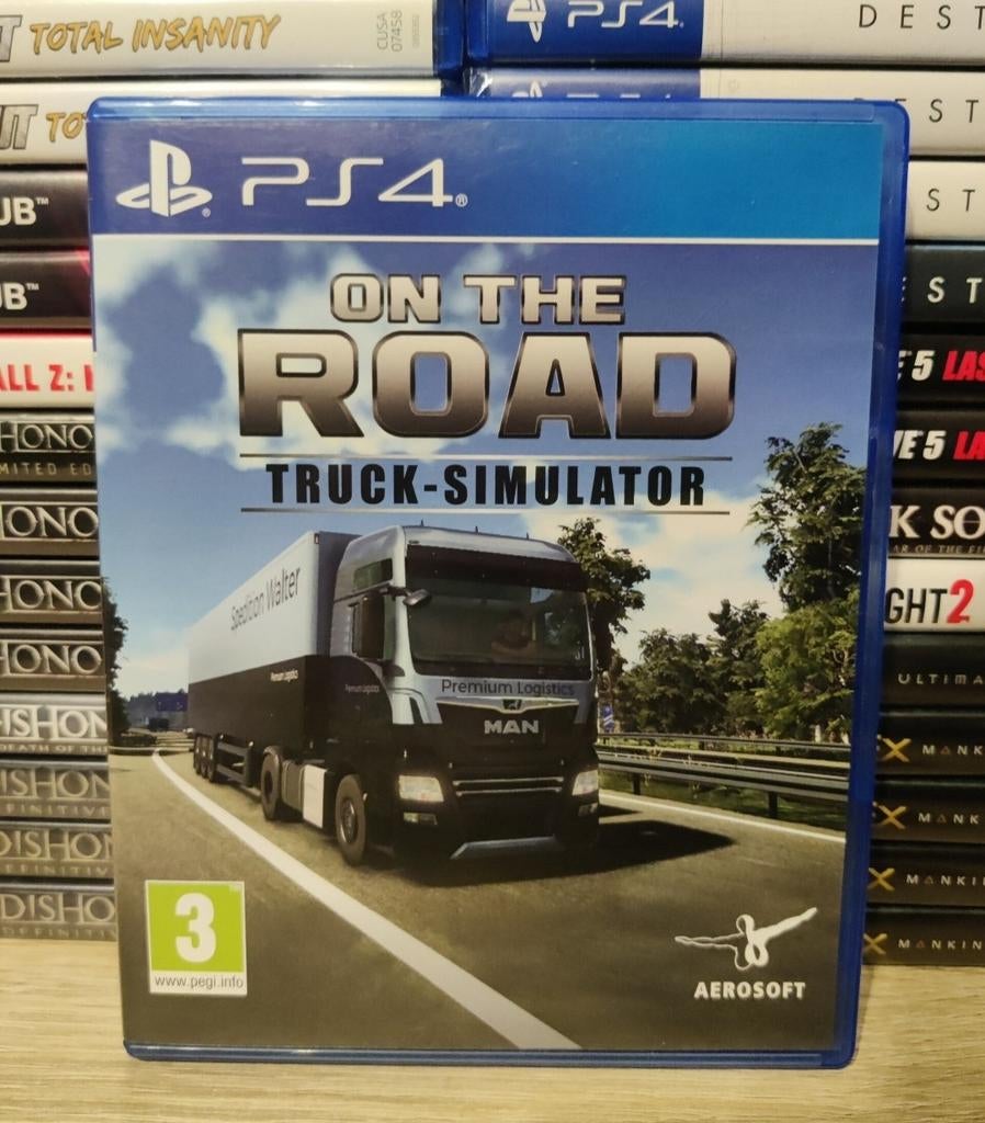 On the road truck simulator playstation 4, 1 speler, Ophalen of Verzenden, Zo goed als nieuw, J
