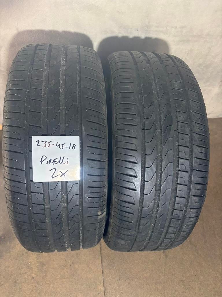 Diverse sets 235-45-18 A-Merken 2 of 4 stuks Zomerbanden, Ophalen, 18 inch, Gebruikt, 235 mm