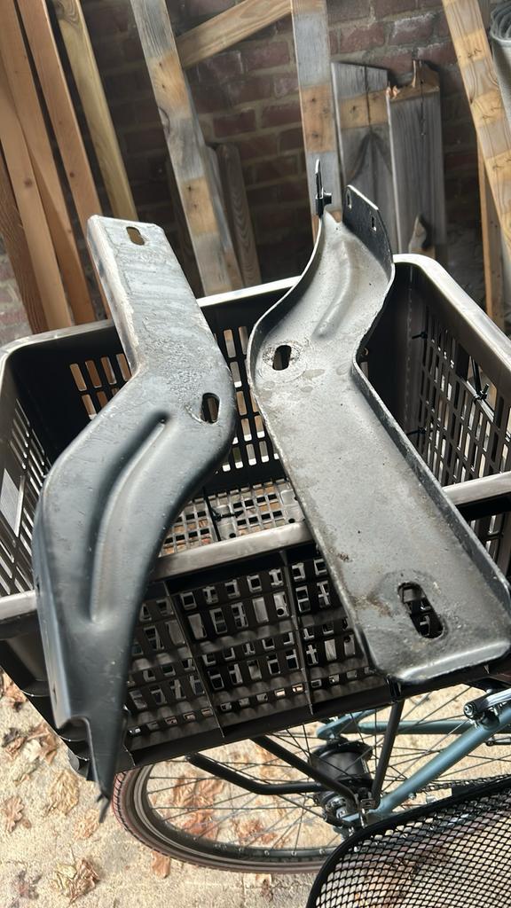 Bumpersteunen en bumperdrager Mustang 1971 (gebruikt), Gebruikt, Voor, Ophalen of Verzenden, Bumper