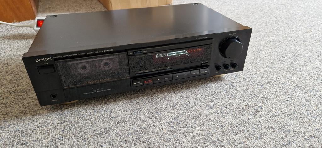 Denon DRM-550 Cassettedeck - Uitstekende staat, Audio, Tv en Foto, Ophalen of Verzenden, Enkel, Denon, Tiptoetsen