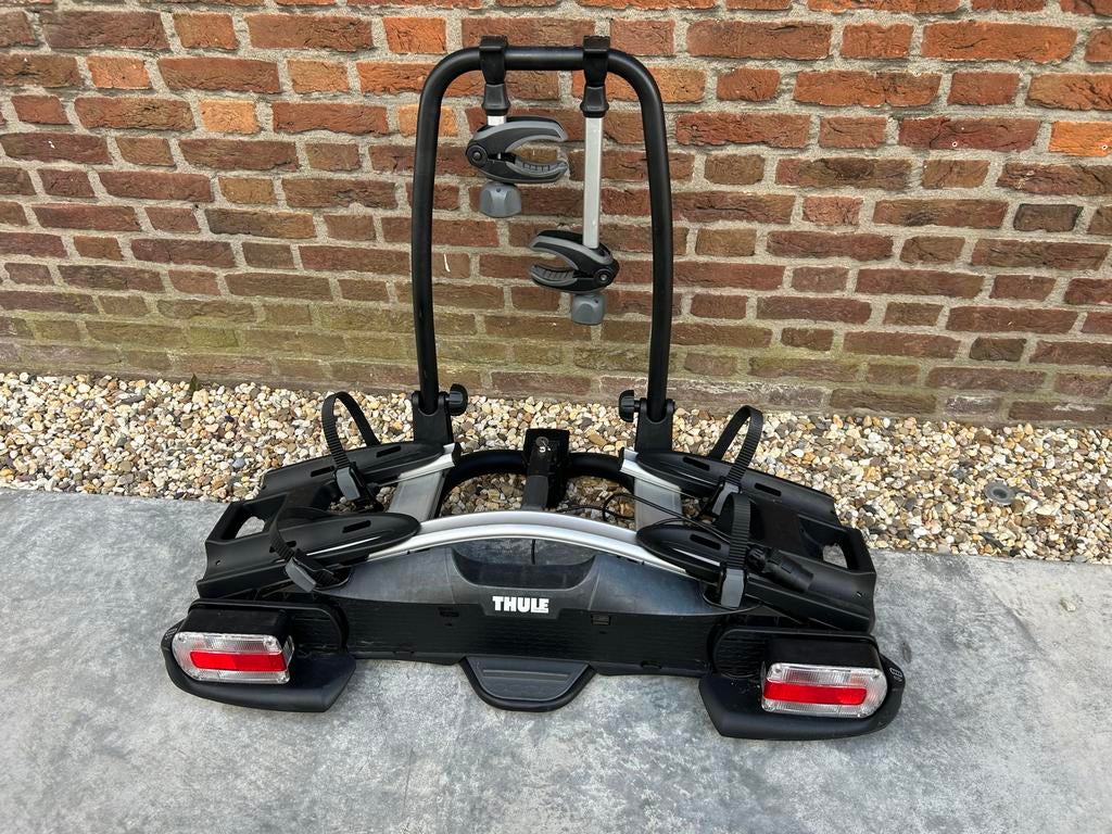 Thule Velocompact 925 kantelbare fietsendrager, Ophalen, Elektrische fiets, Zo goed als nieuw, 2 fietsen