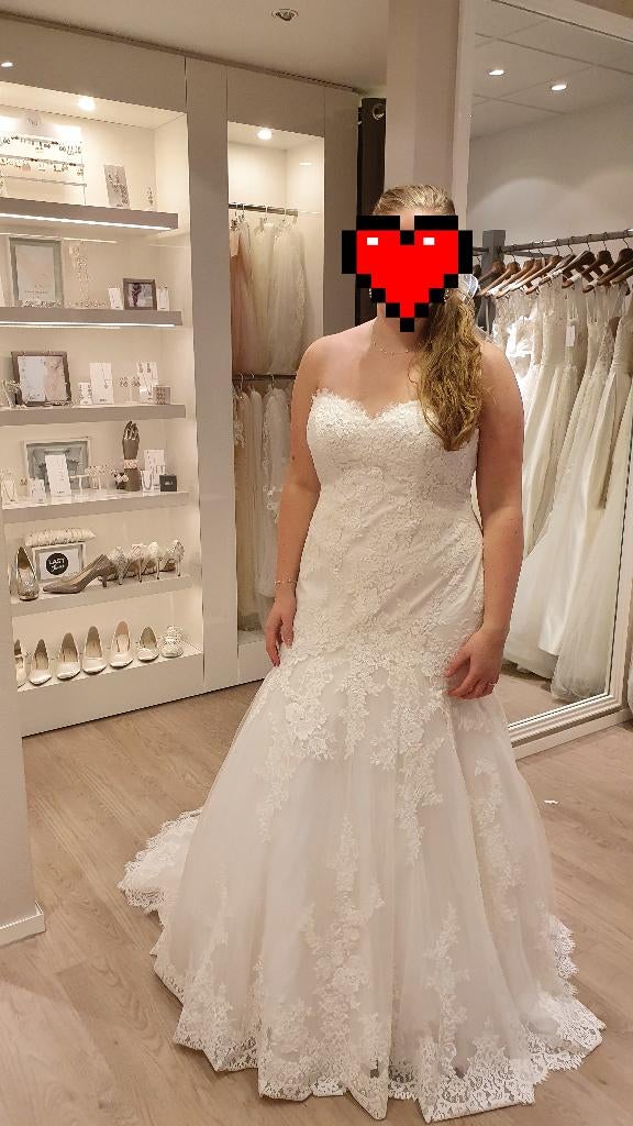 Trouwjurk, Ophalen, Nieuw, Wit, Trouwjurk