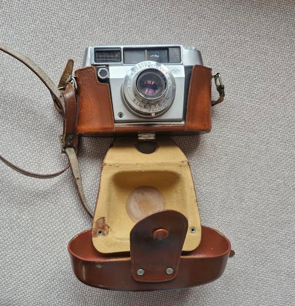 Vintage fototoestel Agfa Silette-L Pronto, Audio, Tv en Foto, Fotocamera's Analoog, Ophalen of Verzenden, Gebruikt, Compact, Overige Merken