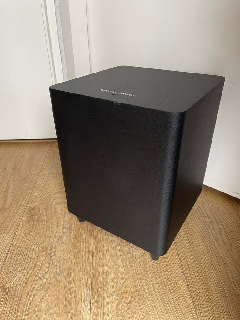 Harman Kardon HKTS 160SUB/230 Subwoofer Zwart, Audio, Tv en Foto, Luidsprekers, Overige merken, Subwoofer, Ophalen of Verzenden