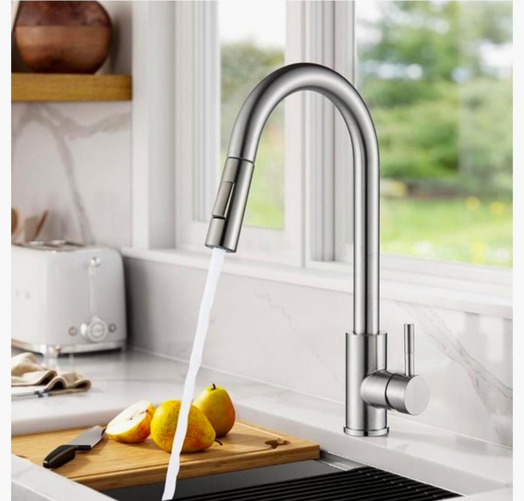 Keukenkraan met uittrekbaar sproeier, Ophalen of Verzenden, Nieuw