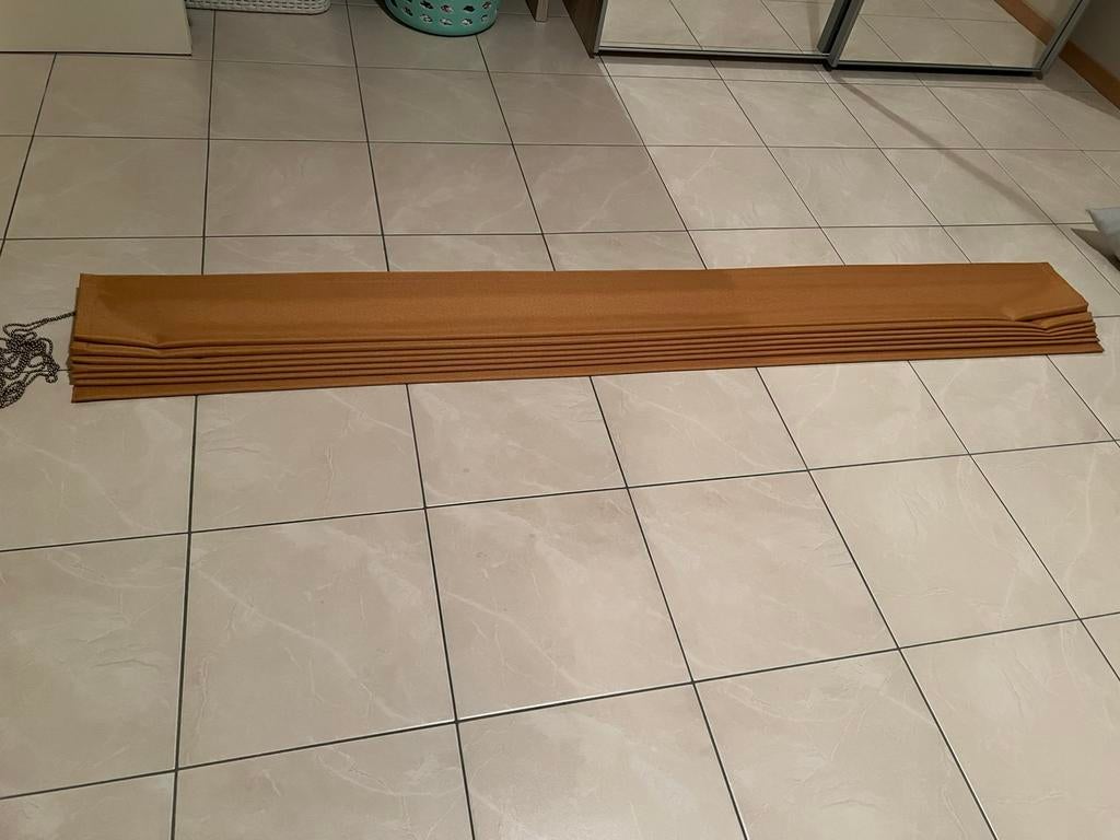 1x Vouwgordijn verduistering, Ophalen, Zo goed als nieuw