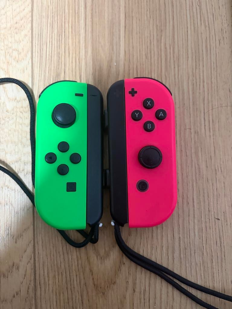 Nintendo Switch Joy-Cons (groen en roze), Sn, Sn, Ophalen of Verzenden, Sn