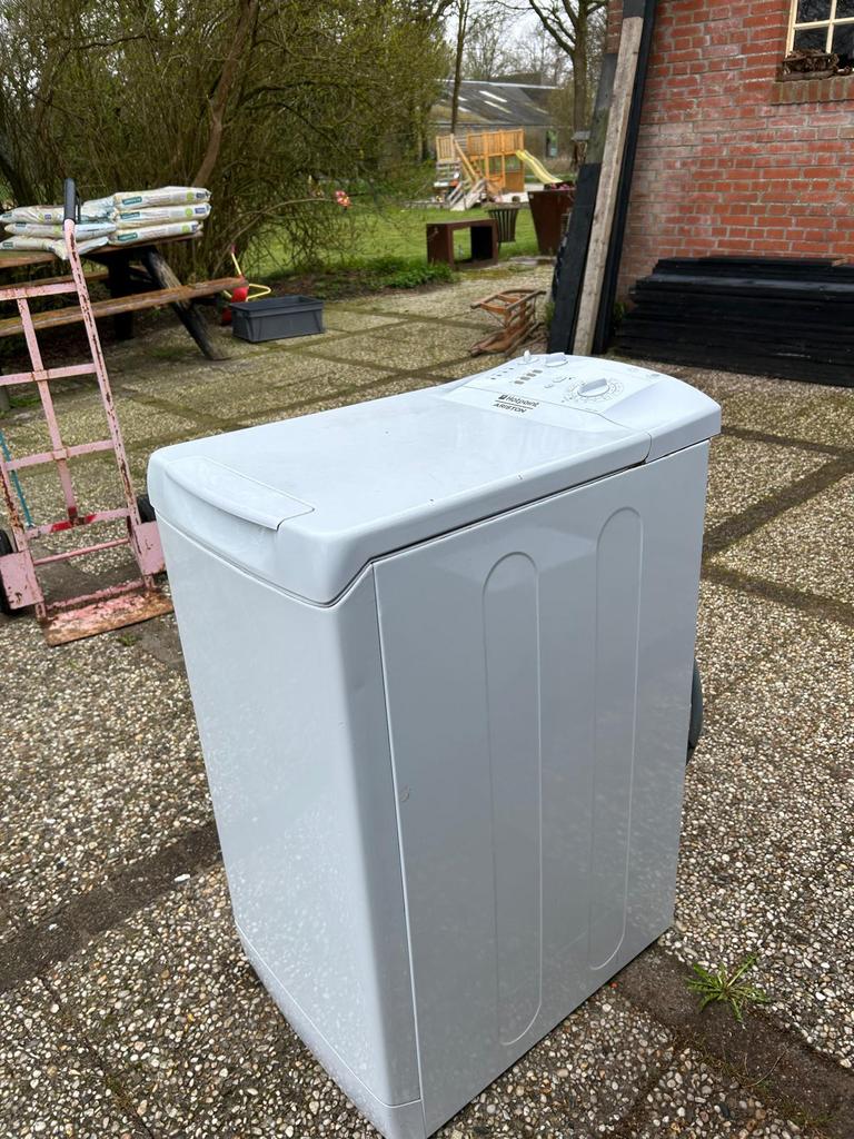 Kleine wasmachine, Ophalen, 1200 tot 1600 toeren, Gebruikt, Bovenlader