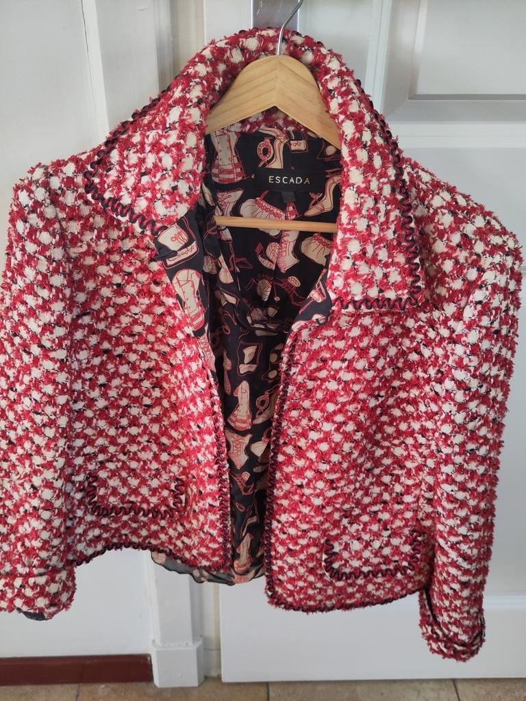 3-delig pakje van zijde van Escada, Maat 38/40 (M), Kostuum of Pak, Escada, Ophalen of Verzenden