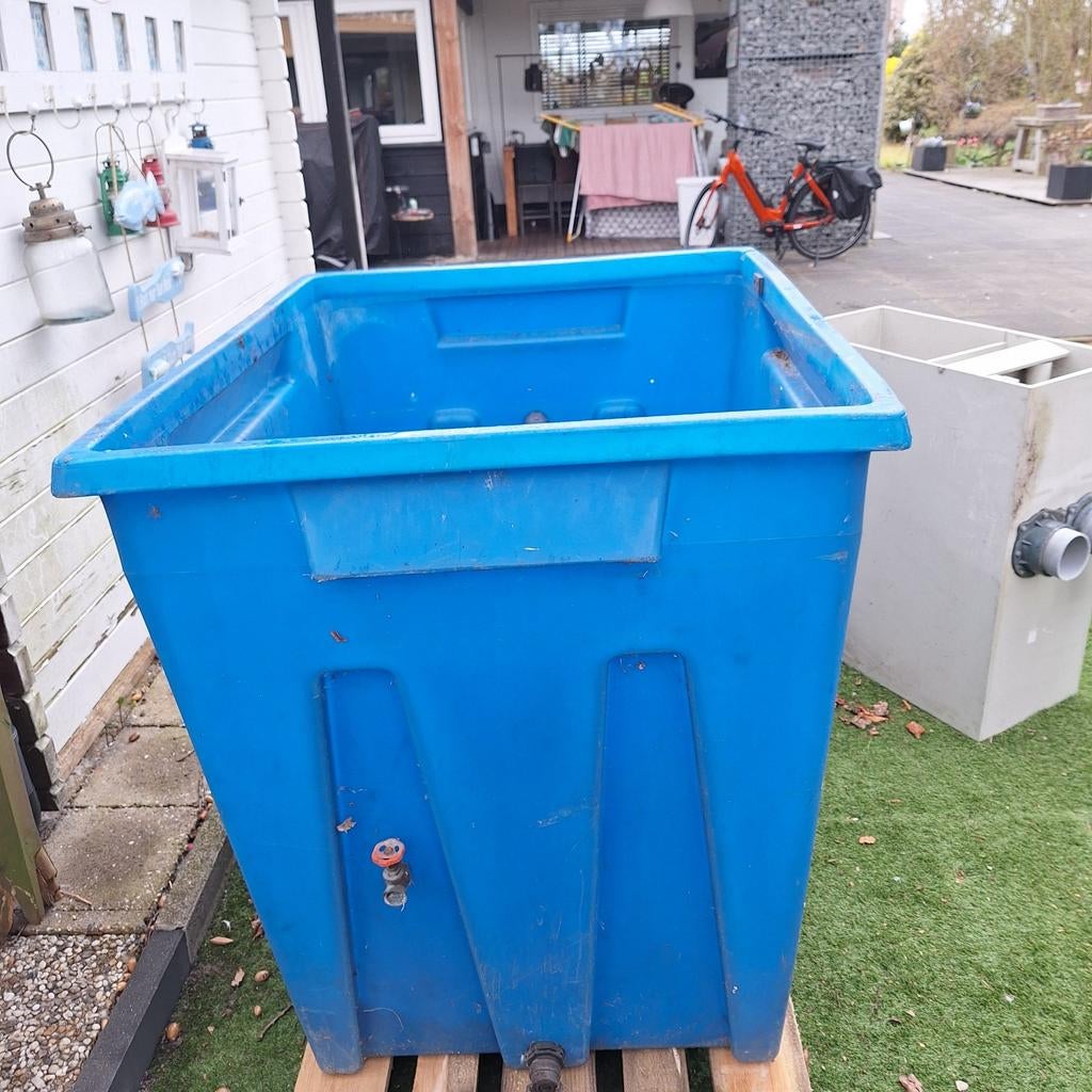Koi opgroeien bak met multiSieve en meerkamer filter., Tuin en Terras, Ophalen