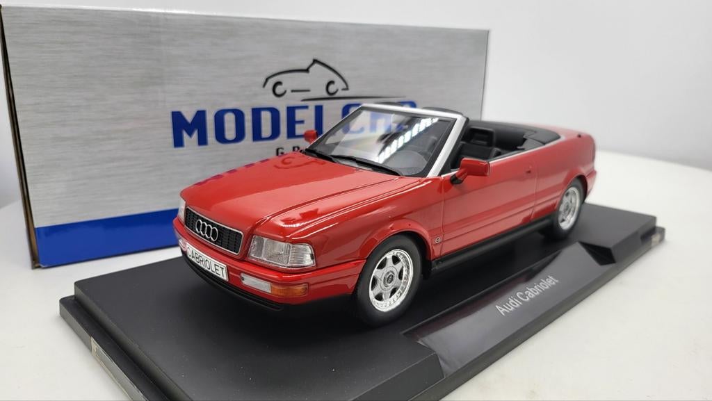 Audi Cabriolet Rood 1991, Ophalen of Verzenden, Nieuw, Overige merken