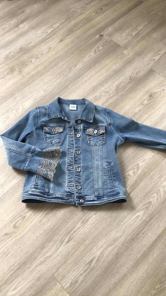Denim dames jas, Ophalen of Verzenden, Zo goed als nieuw, Blauw