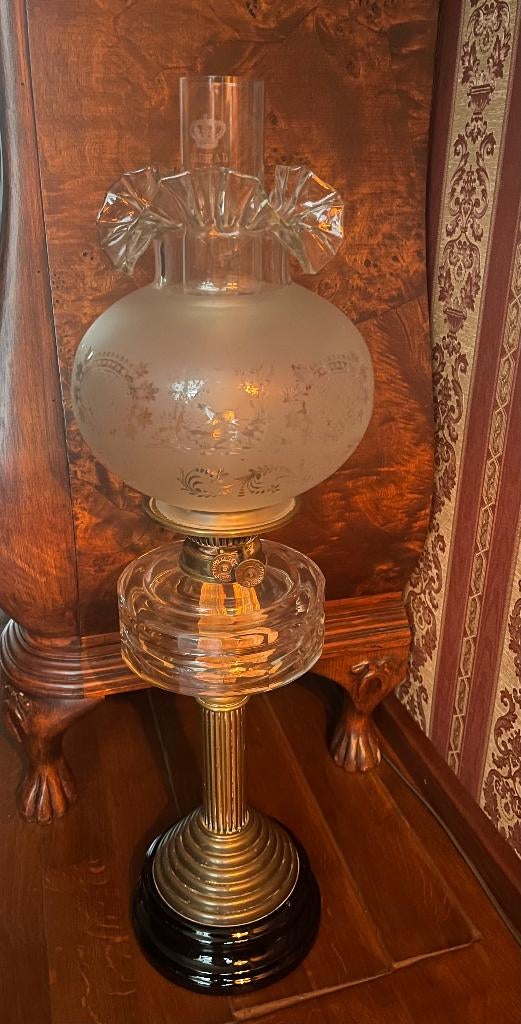 Victoriaanse Olielamp, Ophalen, Koper