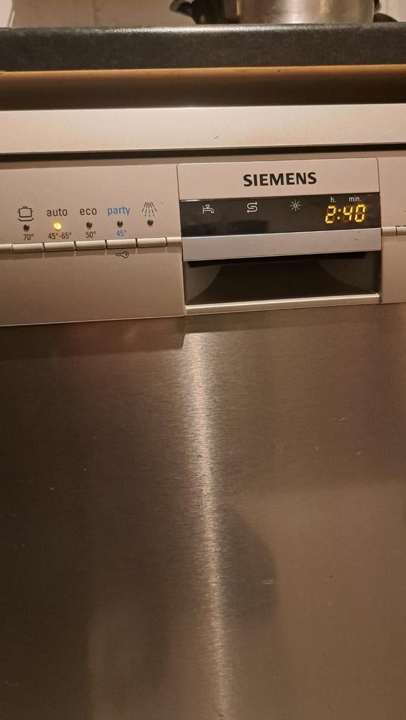 Siemens vaatwasser grijs Party Programma, Ophalen of Verzenden