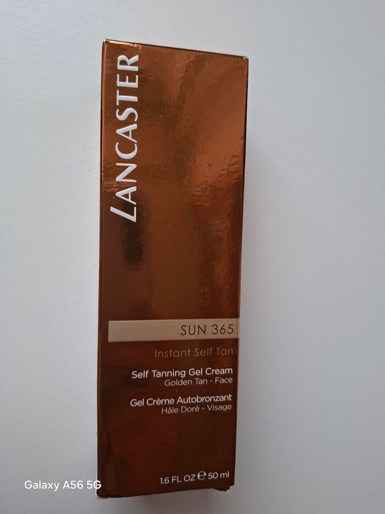 Lancaster SUN 365 self tan, Verzenden, Nieuw, Bruin, Gehele gezicht